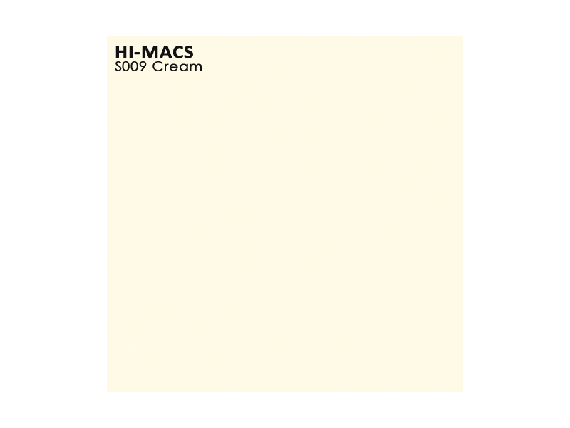 Искусственный камень LG Hi Macs S009 Cream: фото