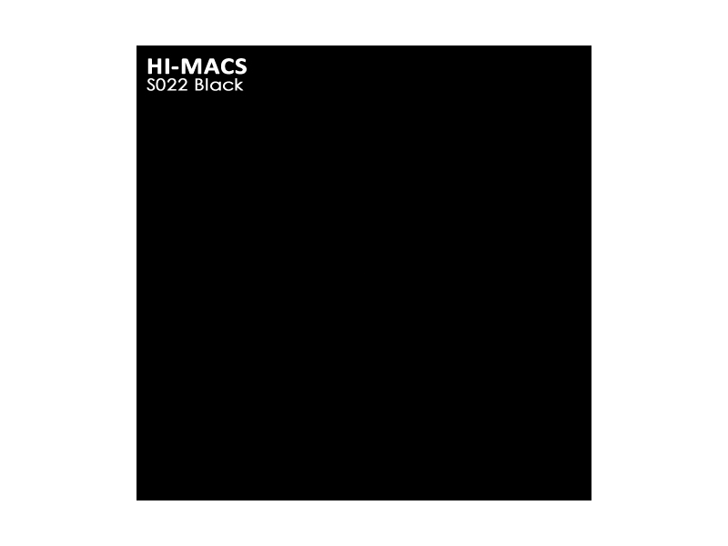 Искусственный камень LG Hi Macs S022 Black: фото