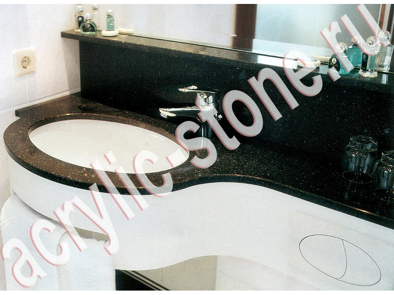 Столешница в ванную комнату из искусственного камня SAMSUNG STARON : фото