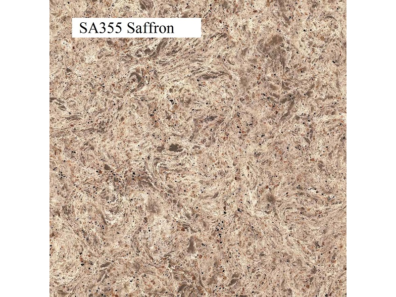 Кварцевый агломерат Saffron SA355: фото