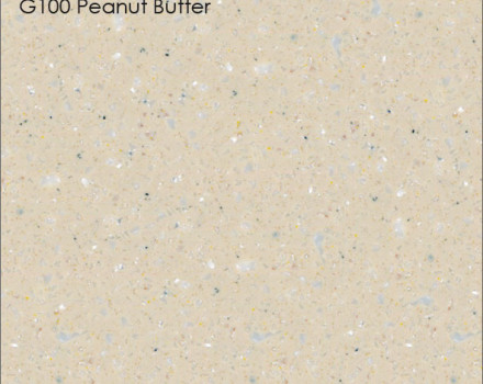 Искусственный камень LG Hi Macs G100 Peanut Butter : фото