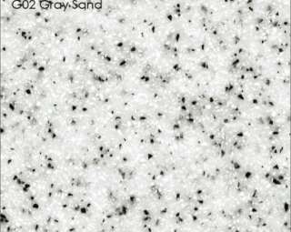 Искусственный камень LG Hi Macs G002 Gray Sand: фото