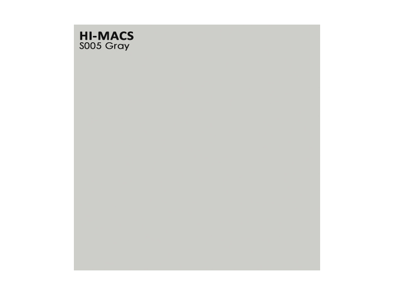 Искусственный камень LG Hi Macs S005 Grey: фото